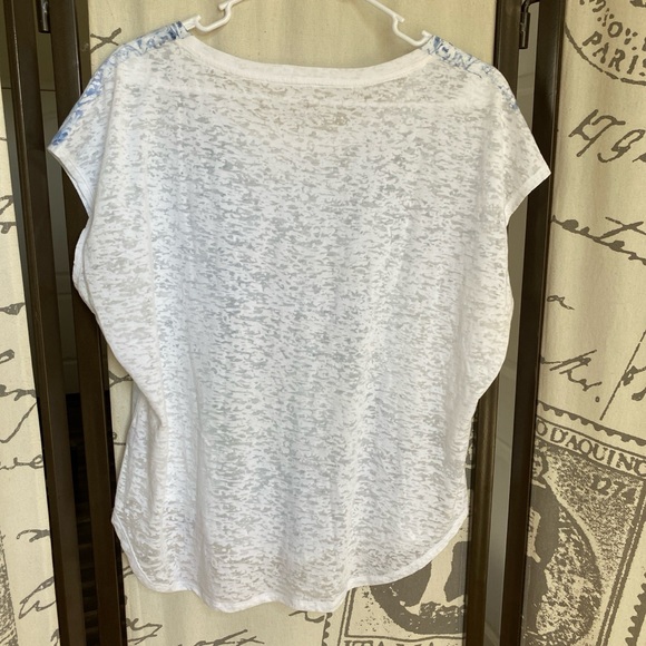 Daisy Fuentes blouse top size L - Picture 6 of 8